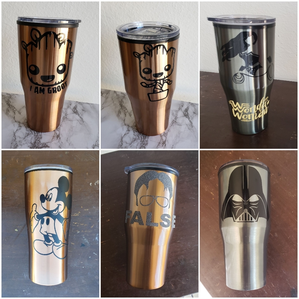 Custom made tumbler
